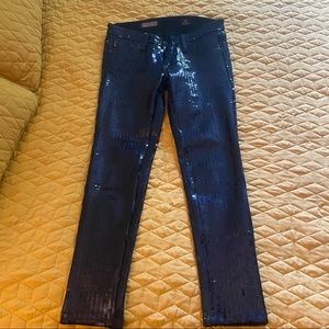 AG legging ankle in SEQUIN